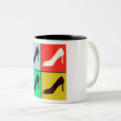 Tasse 2 Couleurs Chaussure Lover (Devant droit)