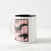 Tasse 2 Couleurs Chauve-souris - Pop Goth Holiday Surreal (Devant gauche)