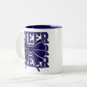 Tasse 2 Couleurs Cheer Bow (Devant gauche)