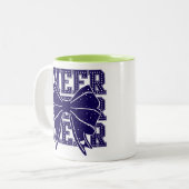 Tasse 2 Couleurs Cheer Bow (Devant gauche)