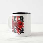 Tasse 2 Couleurs Cheer Bow (Devant gauche)