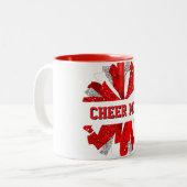 Tasse 2 Couleurs Cheer Maman (Devant gauche)
