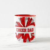 Tasse 2 Couleurs Cheer papa (Centre)