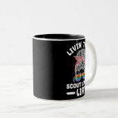 Tasse 2 Couleurs Chef De Troupe Et Cookie Scout Concessionnaire Bou (Devant droit)