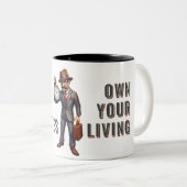 Tasse 2 Couleurs Chef du Temps (Devant droit)