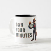 Tasse 2 Couleurs Chef du Temps (Devant gauche)