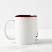 Tasse 2 Couleurs Chef Labrador Retriever Chocolat (Gauche)