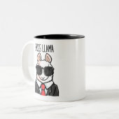 Tasse 2 Couleurs Chef Llama (Devant gauche)
