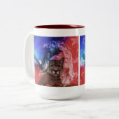 Tasse 2 Couleurs Chef Native American Indian (Devant gauche)