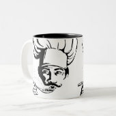 Tasse 2 Couleurs Chef savoureux (Devant gauche)