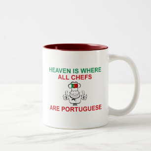 Tasse 2 Couleurs Chefs portugais