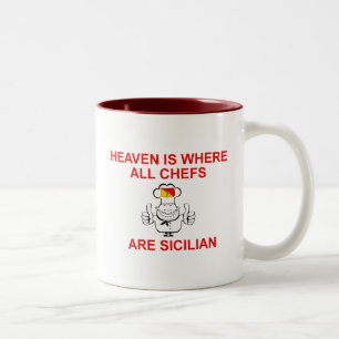 Tasse 2 Couleurs Chefs siciliens