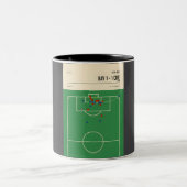 Tasse 2 Couleurs Chelsea Didier Drogba CL Objectif (Centre)