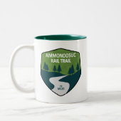 Tasse 2 Couleurs Chemin de fer Ammonoosuc New Hampshire (Gauche)