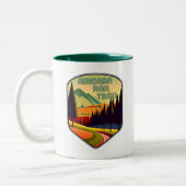 Tasse 2 Couleurs Chemin de fer Ashokan New York Colonnes (Gauche)