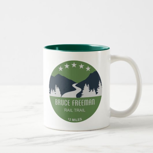 Tasse 2 Couleurs Chemin de fer Bruce Freeman (Droit)