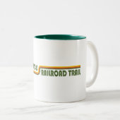 Tasse 2 Couleurs Chemin de fer de commutation (Devant droit)