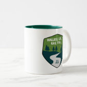 Tasse 2 Couleurs Chemin de fer de Wallkill Valley (Devant droit)