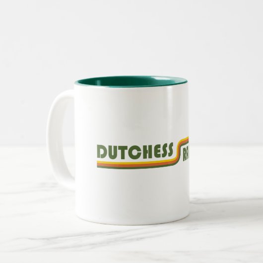 Tasse 2 Couleurs Chemin de fer Dutchess (Devant gauche)