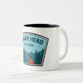 Tasse 2 Couleurs Chemin de fer Indian Head (Devant droit)