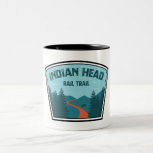 Tasse 2 Couleurs Chemin de fer Indian Head