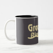 Tasse 2 Couleurs Chemin de la rivière Greenbrier (Gauche)