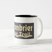 Tasse 2 Couleurs Chemin de la rivière Greenbrier (Devant droit)