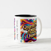 Tasse 2 Couleurs "Chemin vers les Lumières" (Devant droit)