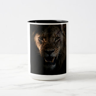 Tasse 2 Couleurs chemise avec un lion