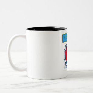 Tasse 2 Couleurs Chemise de Patrouille Frère - Chien Maman Papa Drô