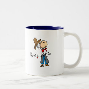 Tasse 2 Couleurs Chemises Cowboy Howdy et Cadeaux
