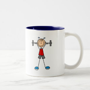Tasse 2 Couleurs Chemises de levage de poids et cadeaux