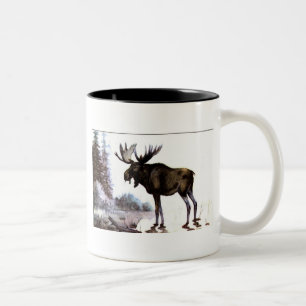Tasse 2 Couleurs Chemises et cadeaux 111 d'orignaux