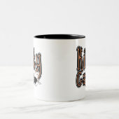 Tasse 2 Couleurs Chemises et cadeaux Cute Kitty Cat (Centre)