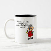 Tasse 2 Couleurs Chemises et cadeaux de la tentation Mildred (Gauche)