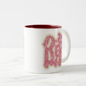 Tasse 2 Couleurs Chen nommé chinois "cru " (Devant droit)