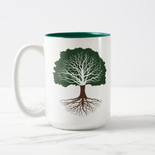 Tasse 2 Couleurs Chêne vivant