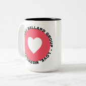 Tasse 2 Couleurs Cher Ballard, Amour Merrilyn (Devant gauche)