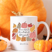 Tasse 2 Couleurs Cher Citrouille Automne Automne Personnalisé