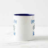 Tasse 2 Couleurs Chesapeake Bay Crabe Bleu Musique (Centre)