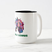 Tasse 2 Couleurs Cheval (Devant droit)