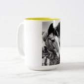 Tasse 2 Couleurs Cheval (Devant gauche)