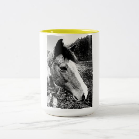 Tasse 2 Couleurs Cheval (Centre)