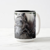 Tasse 2 Couleurs Cheval 842 (Devant droit)