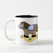 Tasse 2 Couleurs Cheval de basculage de jouet (Gauche)