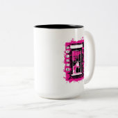 Tasse 2 Couleurs cheval de fenêtre (Devant droit)