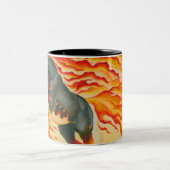 Tasse 2 Couleurs Cheval du feu de cauchemar (Centre)