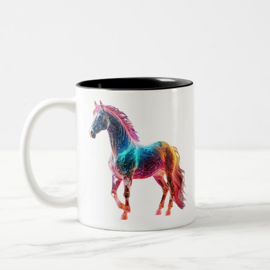 Tasse 2 Couleurs Cheval Majestic (Gauche)