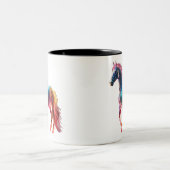 Tasse 2 Couleurs Cheval Majestic (Centre)