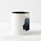 Tasse 2 Couleurs Cheval noir (Centre)